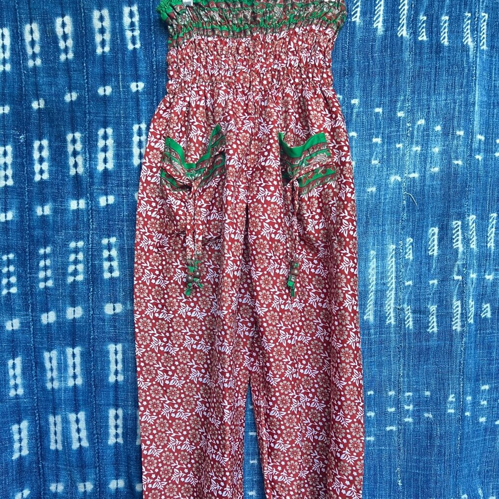 Boho Holiday Silky Harem Pants